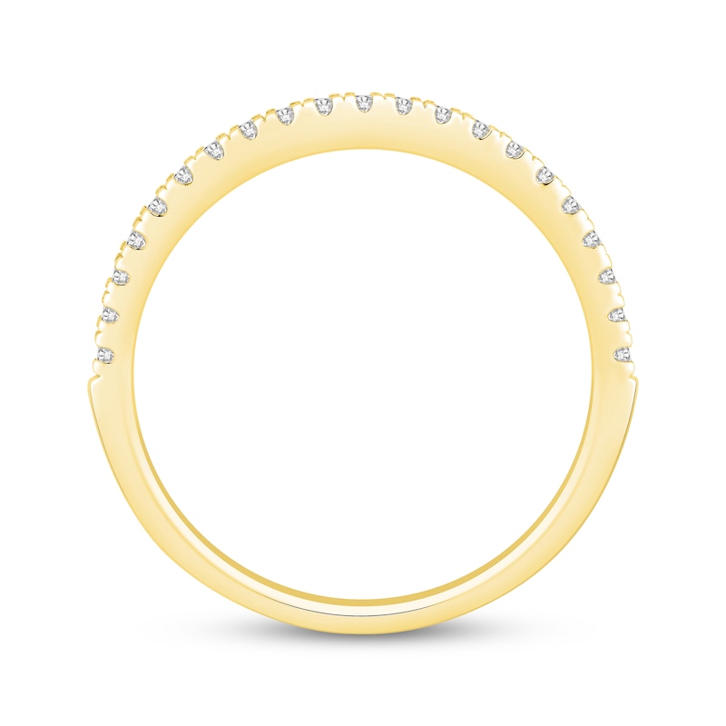 Main Image 3 of Now + Forever Lab-Grown Diamond Anniversary Ring 1/4 ct tw 14K Yellow Gold