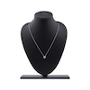 Thumbnail Image 6 of Diamond Pavé Star Necklace 1/10 ct tw 10K White Gold 18"