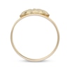 Thumbnail Image 3 of Seashell Ring 14K Yellow Gold