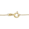 Thumbnail Image 3 of Flower Outline Station Bracelet 10K Yellow Gold 7.5"