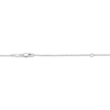 Thumbnail Image 4 of STUDIO BY KAY Emerald-Cut Lab-Created Ruby Bezel-Set Solitaire Necklace Sterling Silver 18"