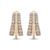 Thumbnail Image 2 of Le Vian Good Karma Diamond Split Hoop Earrings 7/8 ct tw 14K Honey Gold