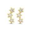 Thumbnail Image 2 of Children's Cubic Zirconia Star Trio Stud Earrings 14K Yellow Gold