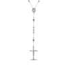 Thumbnail Image 3 of Rosary Necklace Solid Stainless Steel 26"