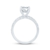 Thumbnail Image 3 of KAY Bow Collection Emerald-Cut Lab-Grown Diamond Engagement Ring 3-1/2 ct tw 14K White Gold