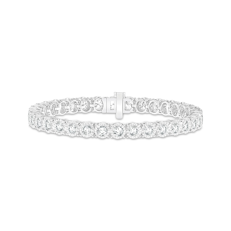 Main Image 1 of KAY Lab-Grown Diamonds Tennis Bracelet 8 ct tw 10K White Gold 7"