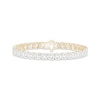 Thumbnail Image 1 of KAY Lab-Grown Diamonds Tennis Bracelet 8 ct tw 10K Yellow Gold 7"