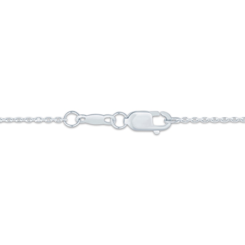 Main Image 4 of Monique Lhuillier Bliss Lab-Grown Diamond Accent Butterfly Necklace Platinum-Plated Sterling Silver 18"
