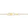 Thumbnail Image 3 of KAY Lab-Grown Diamonds Five-Stone Dangle Station Necklace 1/2 ct tw 10K Yellow Gold 18"