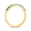 Thumbnail Image 3 of Le Vian Emerald Ombré Ring 14K Honey Gold