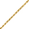 Thumbnail Image 2 of 4mm Rope Chain Necklace Yellow Ion-Plated Stainless Steel 26"