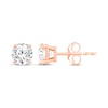 Thumbnail Image 3 of KAY Lab-Grown Diamonds Round-Cut Solitaire Stud Earrings 1 ct tw 10K Rose Gold (F/SI2)