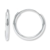 Thumbnail Image 0 of Hoop Earrings 14K White Gold 10mm