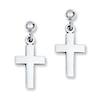 Thumbnail Image 0 of Cross Earrings 14K White Gold