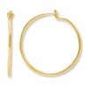 Thumbnail Image 1 of Children's Hoop Earrings 14K Yellow Gold