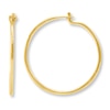 Thumbnail Image 0 of Children's Hoop Earrings 14K Yellow Gold