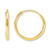 Thumbnail Image 0 of Hoop Earrings 14K Yellow Gold