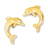 Thumbnail Image 0 of Dolphin Earrings 14K Yellow Gold