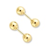 Thumbnail Image 1 of Reversible Ball Earrings 14K Yellow Gold