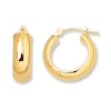 Thumbnail Image 1 of Hoop Earrings 14K Yellow Gold 15mm
