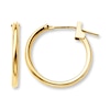 Thumbnail Image 0 of Hoop Earrings 14K Yellow Gold 15mm