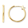 Thumbnail Image 1 of Hoop Earrings 14K Yellow Gold 18mm