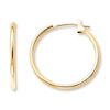 Thumbnail Image 0 of Hoop Earrings 14K Yellow Gold 21mm