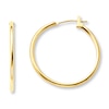 Thumbnail Image 1 of Hoop Earrings 14K Yellow Gold 25mm