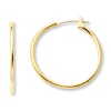 Thumbnail Image 0 of Hoop Earrings 14K Yellow Gold 25mm