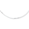 Thumbnail Image 1 of Box Chain Necklace Solid 10K White Gold 18&quot;