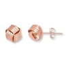 Thumbnail Image 1 of Love Knot Earrings 14K Rose Gold