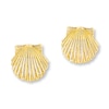 Thumbnail Image 1 of Seashell Earrings 14K Yellow Gold