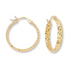 Thumbnail Image 1 of Hoop Earrings 14K Yellow Gold 20mm