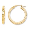 Thumbnail Image 1 of Hoop Earrings 14K Yellow Gold 25mm