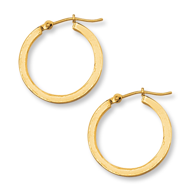 Main Image 1 of Hoop Earrings 14K Yellow Gold 20mm