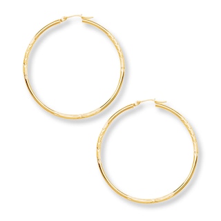 Earring Back (9.2x9.4mm) Swirl 14K Yellow Gold - Sold individually
