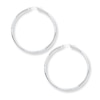 Thumbnail Image 1 of Hoop Earrings 14K White Gold 40mm