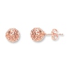 Thumbnail Image 0 of Ball Earrings 14K Rose Gold