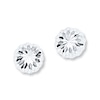Thumbnail Image 1 of Stud Earrings 14K White Gold