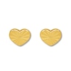Thumbnail Image 2 of Child's Heart Earrings 14K Yellow Gold