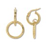 Thumbnail Image 0 of Double Circle Hoop Earrings 10K Yellow Gold