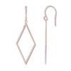 Thumbnail Image 0 of Geometric Dangle Earrings 14K Rose Gold