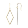 Thumbnail Image 1 of Geometric Dangle Earrings 14K Yellow Gold