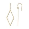 Thumbnail Image 0 of Geometric Dangle Earrings 14K Yellow Gold