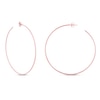 Thumbnail Image 1 of Large Hoop Earrings 14K Rose Gold 60mm