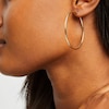 Thumbnail Image 2 of Hoop Earrings 14K Yellow Gold 50mm