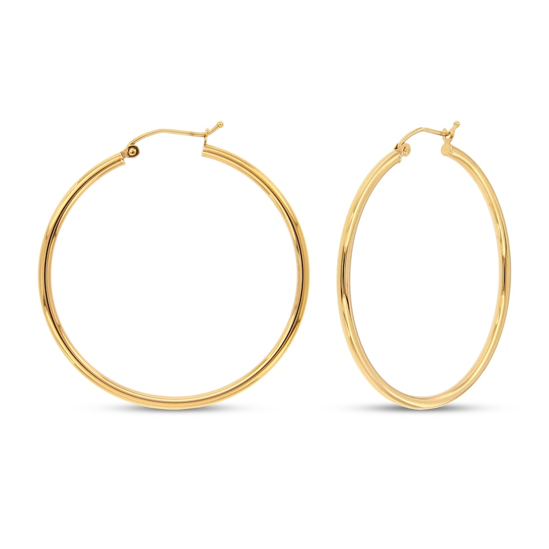 14kt Gold Hoop Earrings