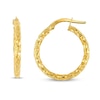 Thumbnail Image 1 of Hoop Earrings 14K Yellow Gold 15mm