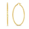 Thumbnail Image 1 of Hoop Earrings 14K Yellow Gold 40mm