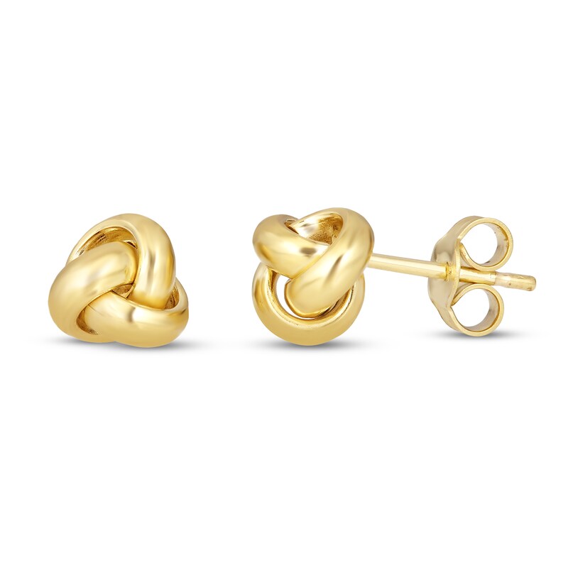 Love Knot Earrings 14K Yellow Gold Kay